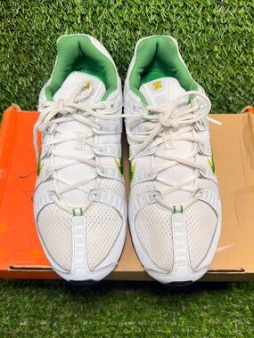 Vintage 2006 Nike Shox GS White Grass Green Celery 313927-131 Size 5.5Y OG Box